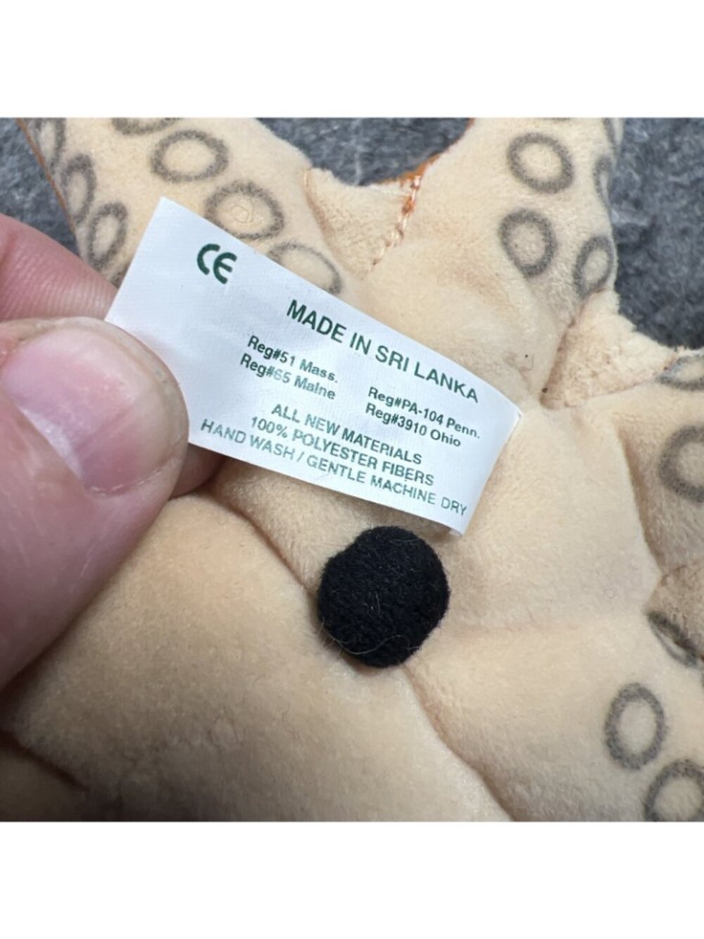Vintage Octopus Plush 11” Soundprints Smithsonian Oceanic Collection Stuffed - Picture 7 of 11